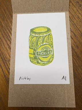Anastasia Inciardi Mini Print - Pickles